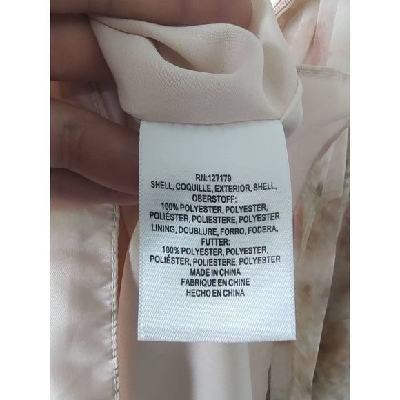 Jenny Yoo Nyla blush convertible A-line floor length dress size 14 NWT - Picture 12 of 15